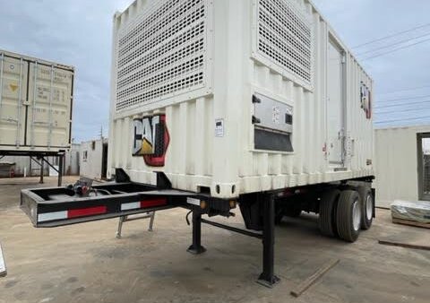 CATERPILLAR C18-545KW MOBILE GENERATOR