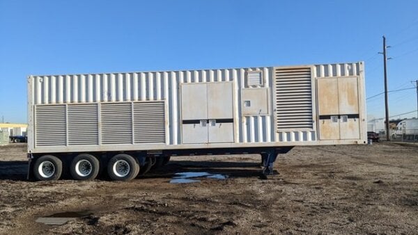 CATERPILLAR G3516 1000KW NATURAL GAS GENERATOR