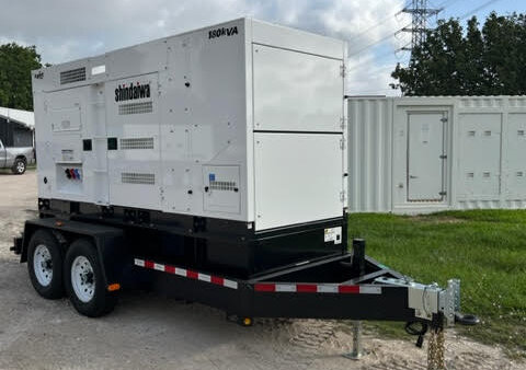 NEW! SHINDAIWA DGK180F 144KW MOBILE GENERATOR (QTY 2 AVAILABLE)