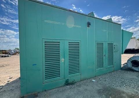 CUMMINS 1250DFLC - 4160V 1250KW DIESEL GENERATOR